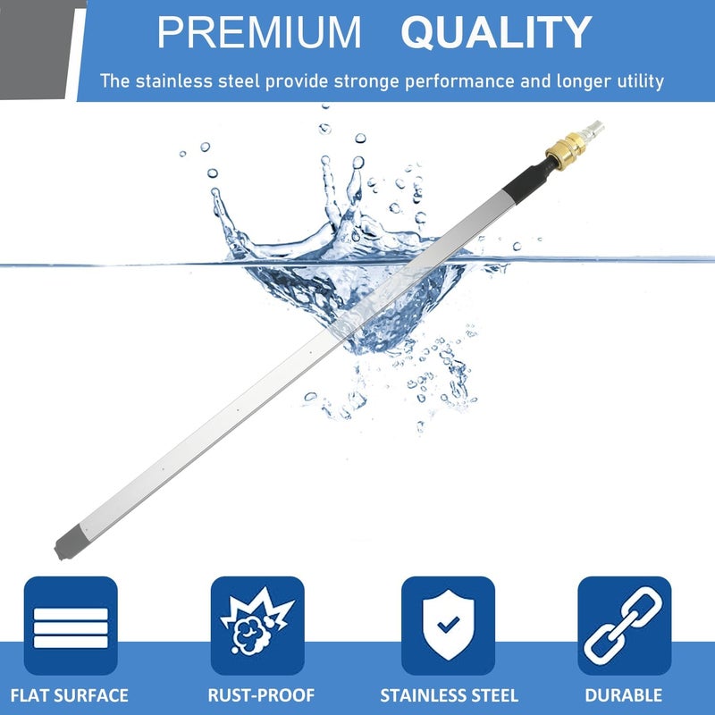 Lucstar Radiator Cleaning Wand, (40"wand+Coupler+Valve Switch), Radiator Genie Water Air Cleaning Wands,Radiator Flush And Cleaner Tool,Home Car Truck Power Washer Wand,Gutter Cleaning - Image 5